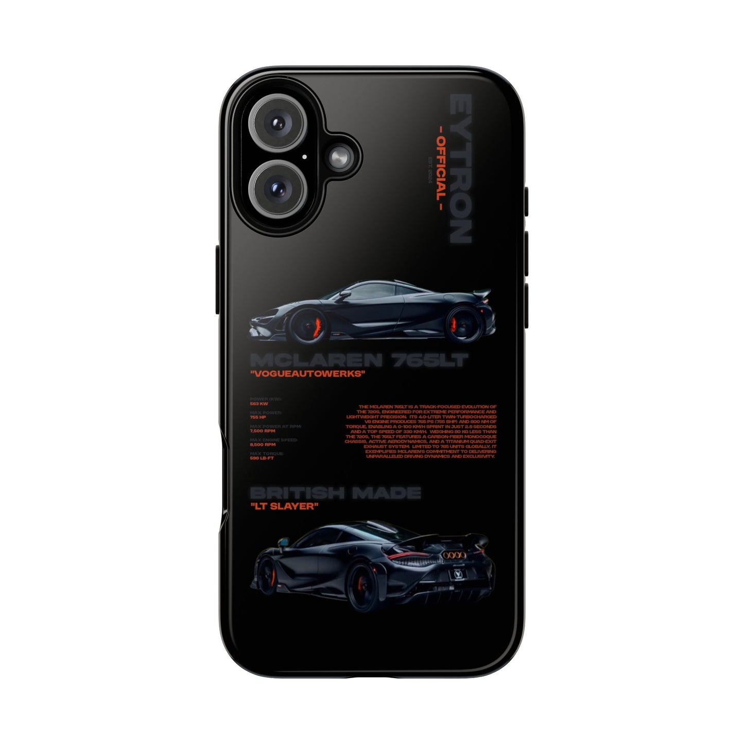 "LT Slayer" Sturdy Case