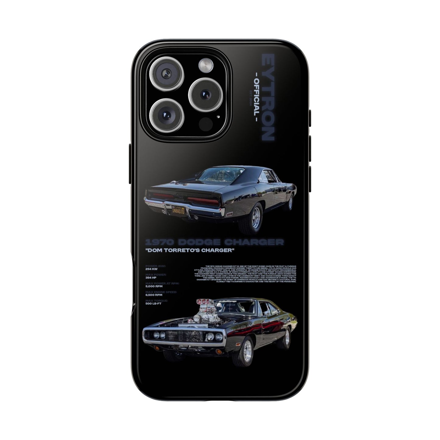 "Dom's Charger" Sturdy Case