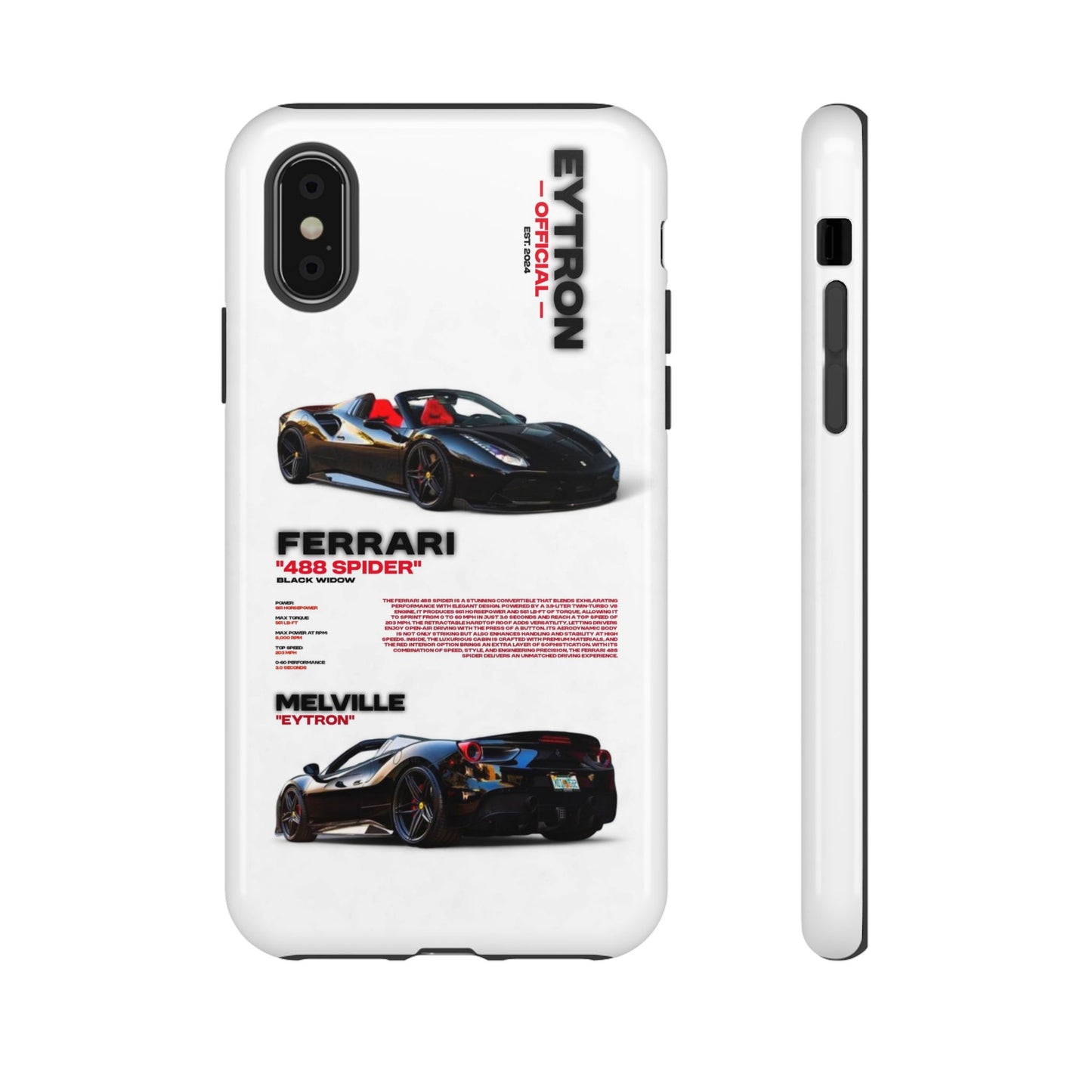 "Black Widow" Sturdy Case