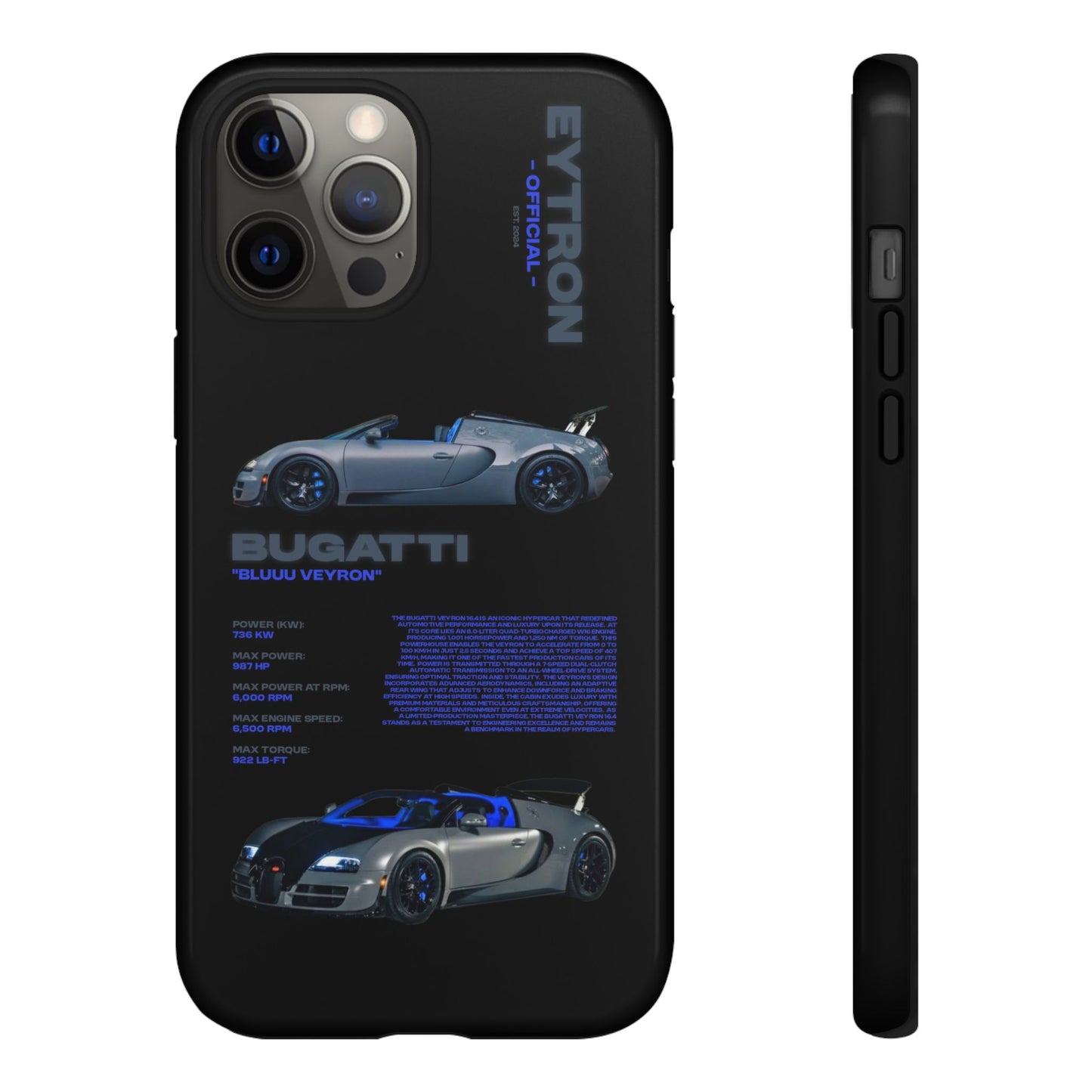 "Bluuu Veyron" Sturdy Case