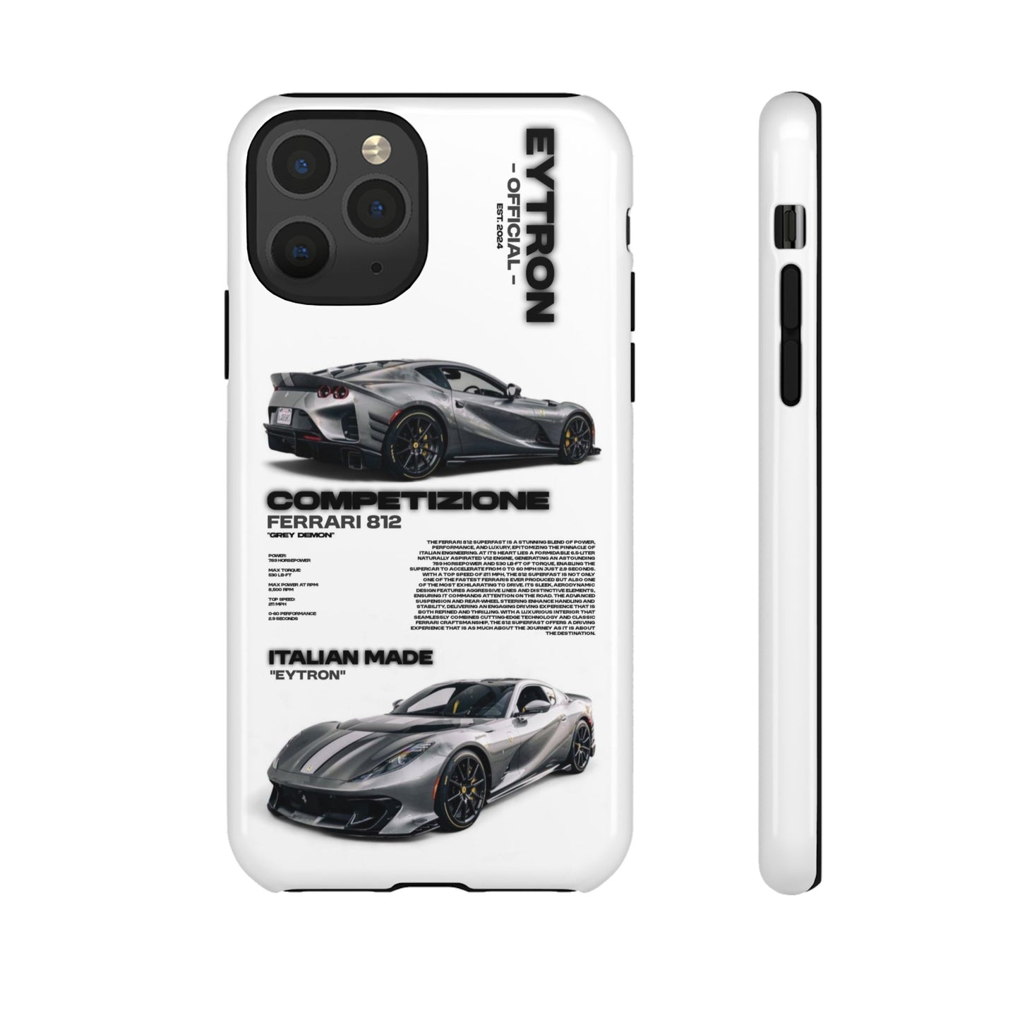 "Grey Demon" Sturdy Case