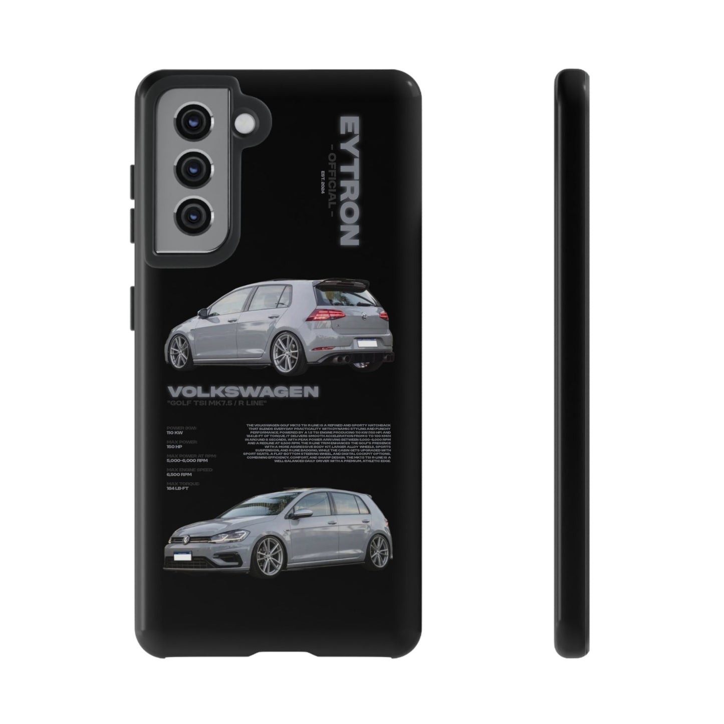 "Golf TSI MK7.5 / R Line" Sturdy Case