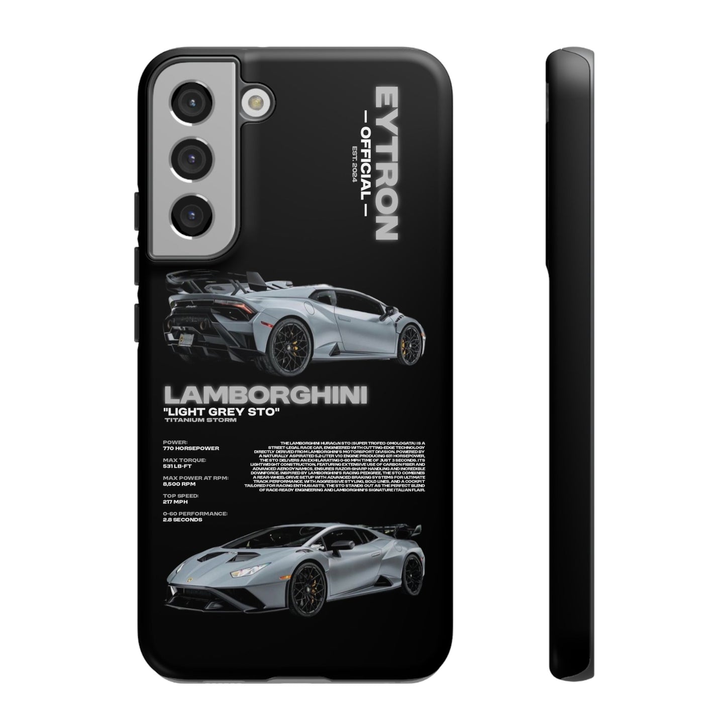 "Titanium Storm" Sturdy Case