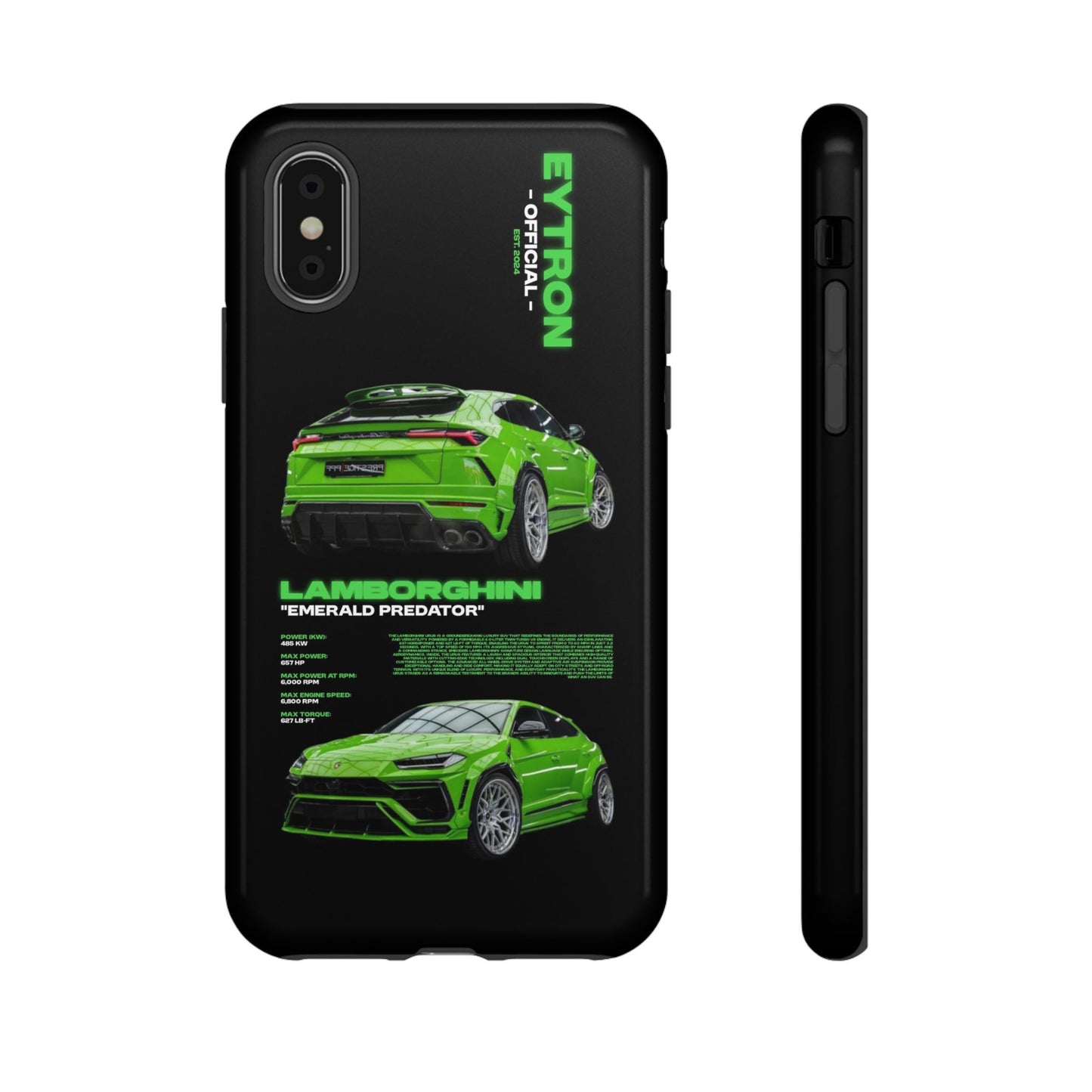 "Emerald Predator" Sturdy Case