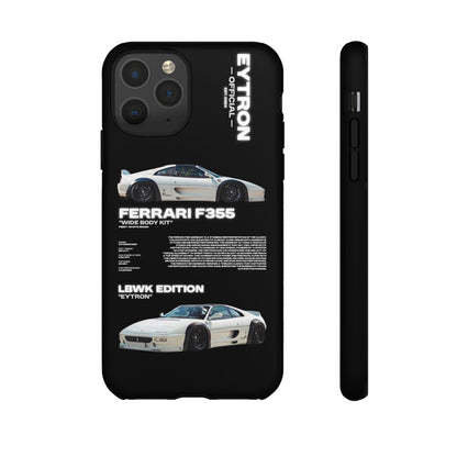 "Fiery White Moon" Sturdy Case