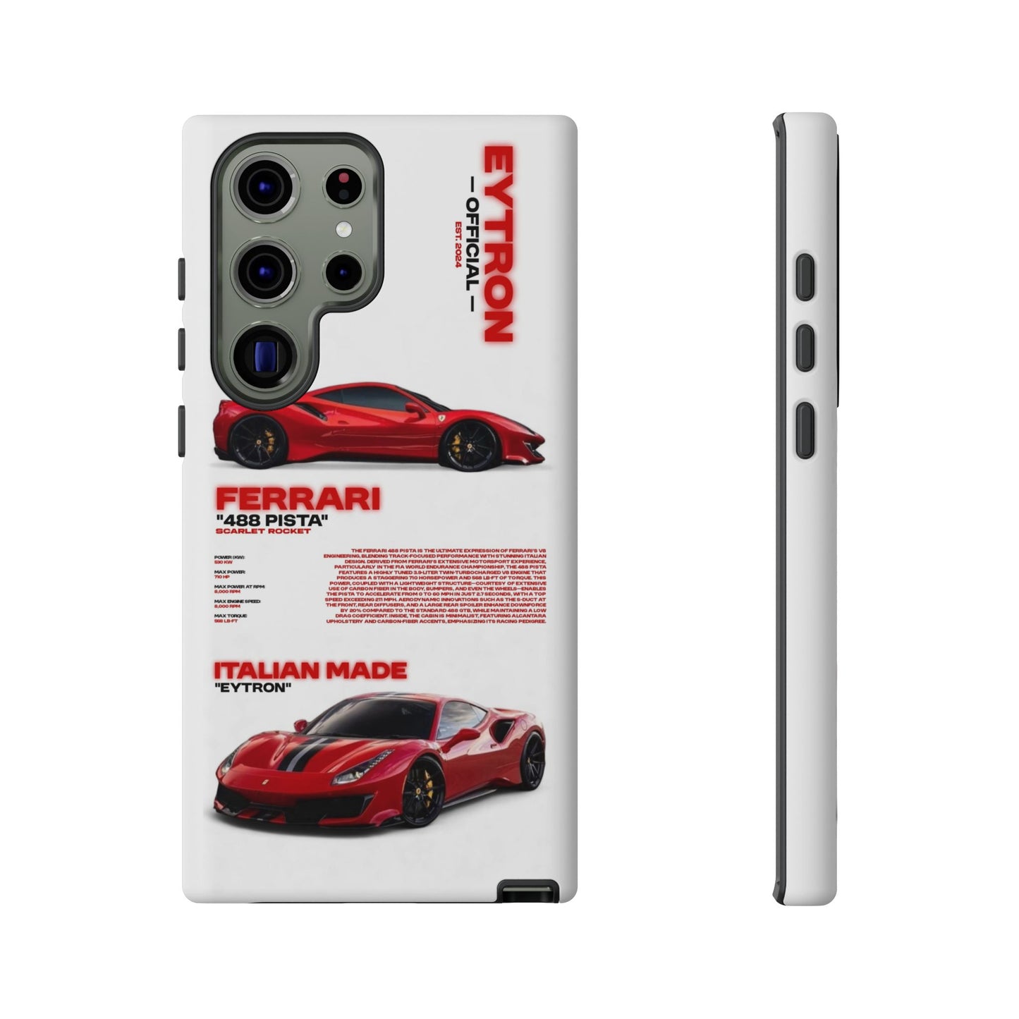 "Scarlet Rocket" Sturdy Case
