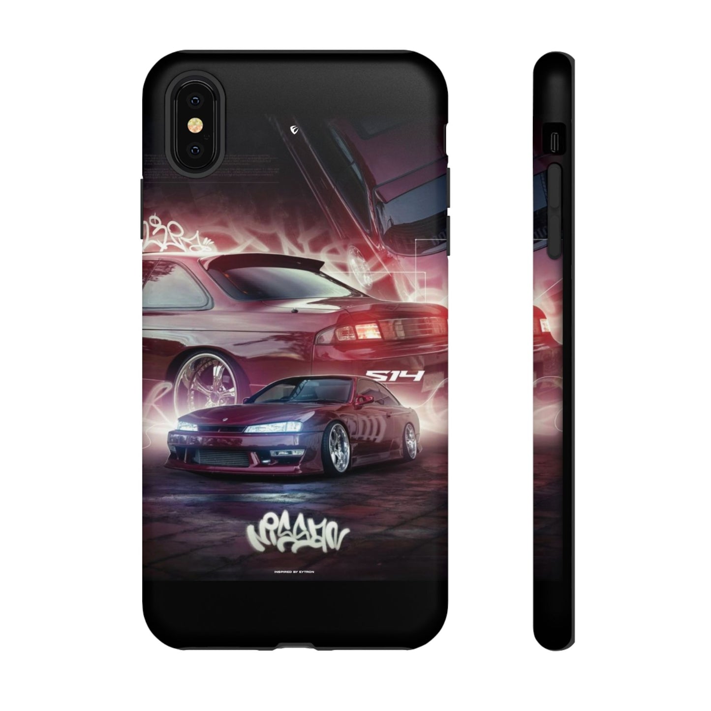 "Wine Red S14" JDM Case