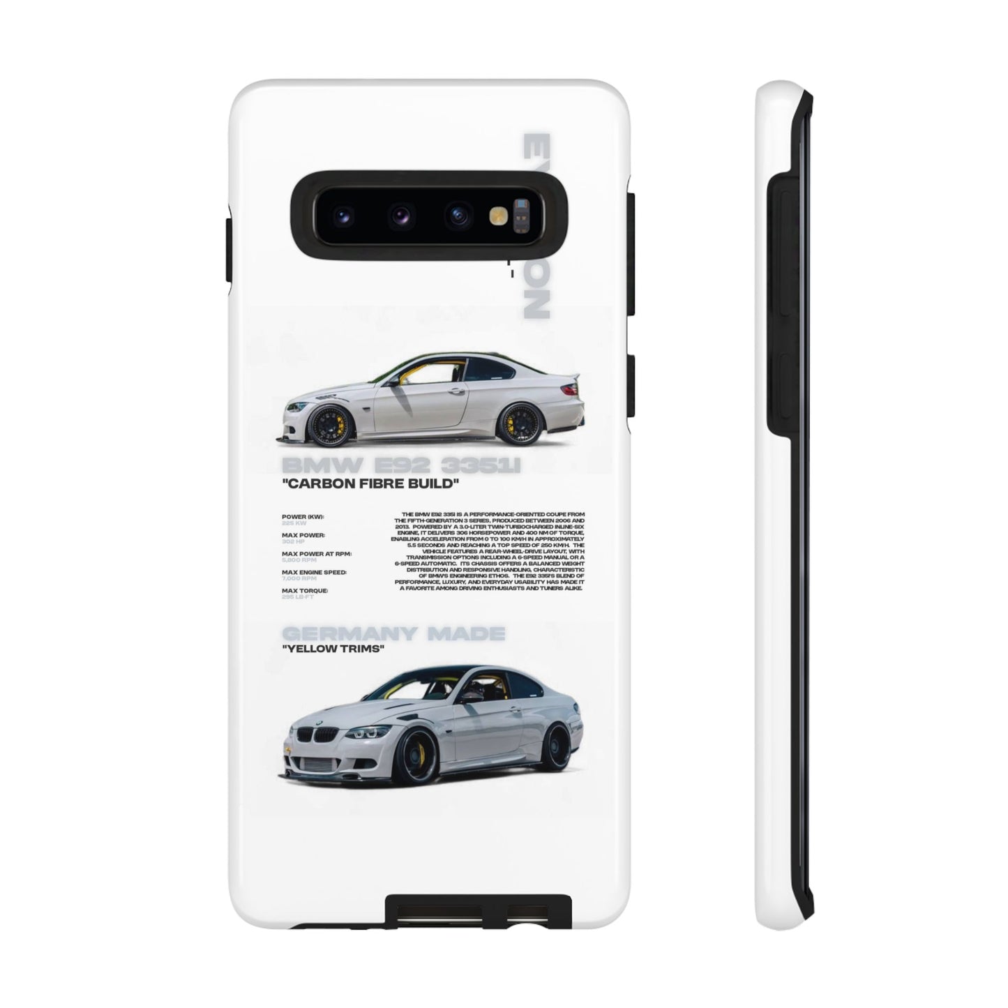 "Carbon E92" Sturdy Case