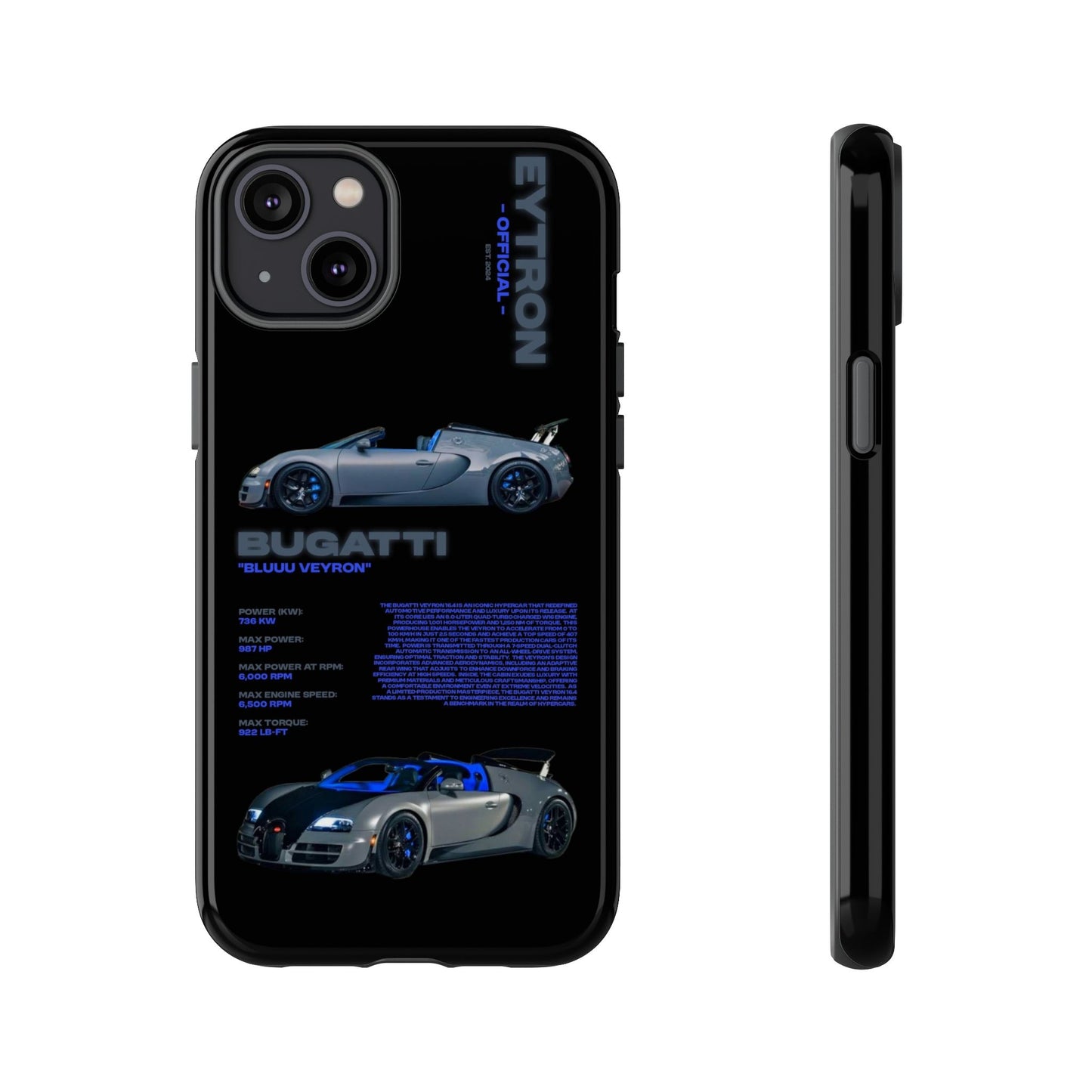 "Bluuu Veyron" Sturdy Case