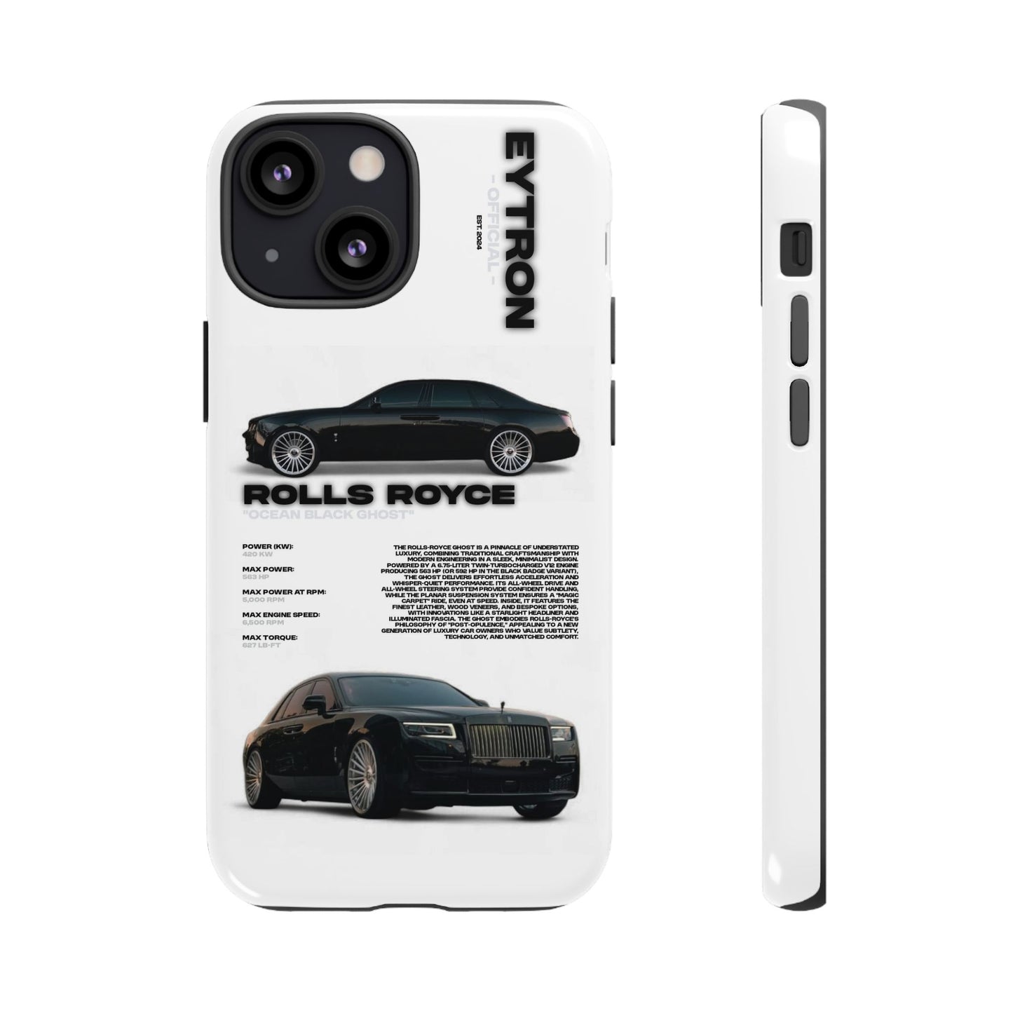 "Ocean Black Ghost" Sturdy Case