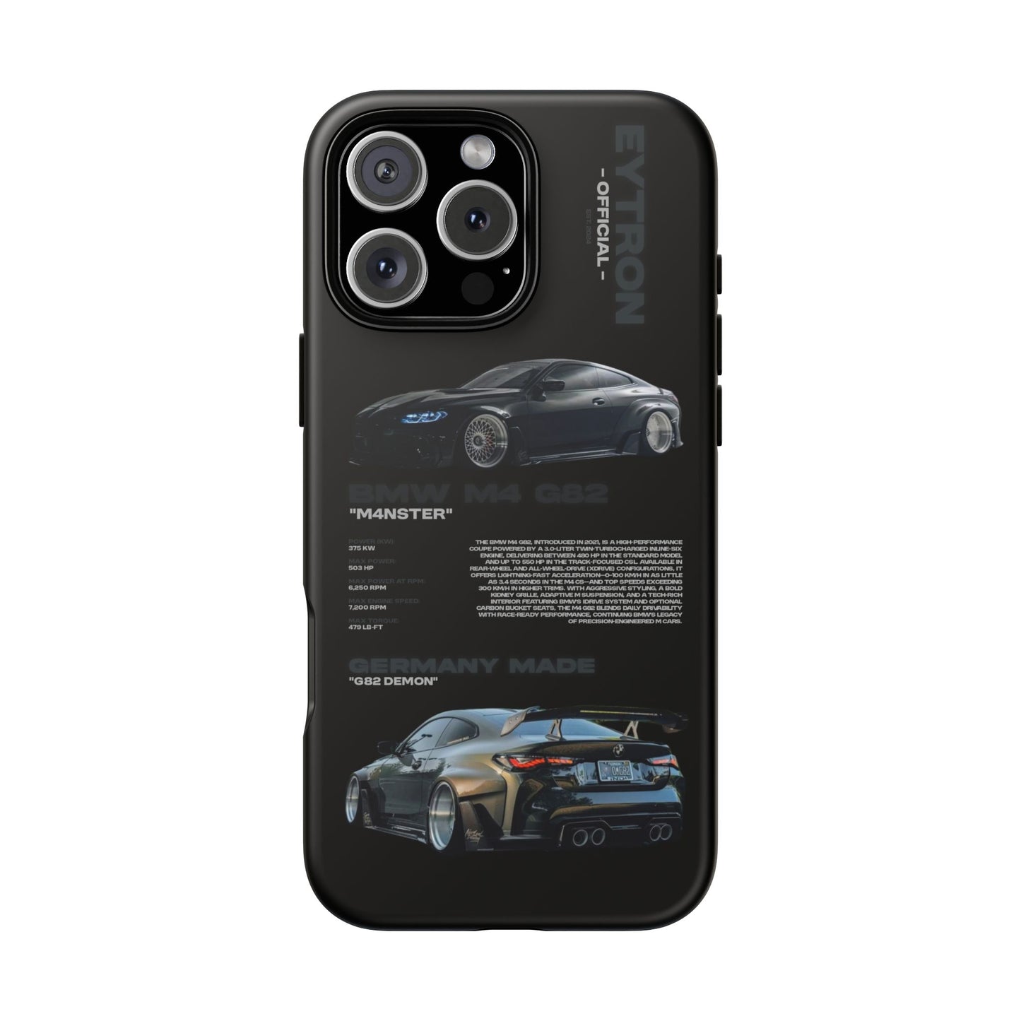 "M4nster" Sturdy Case