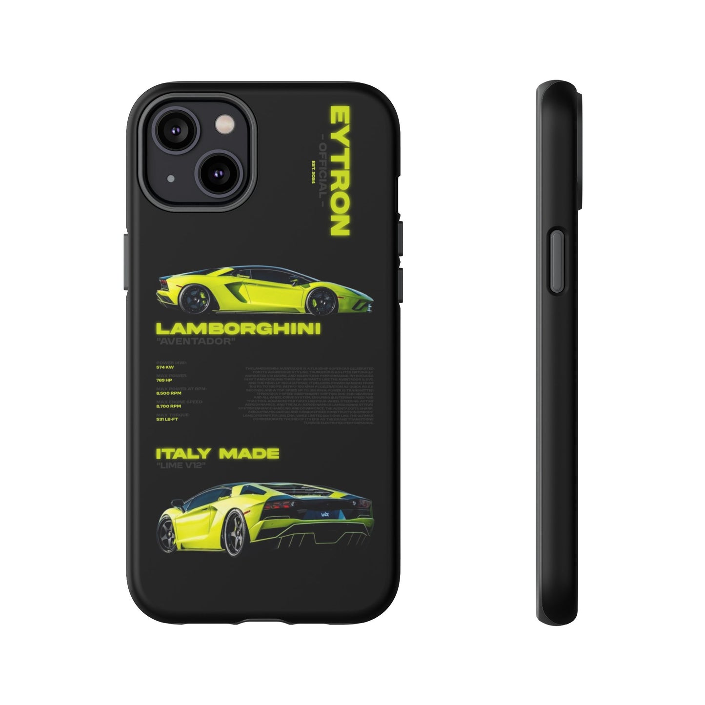 "Lime Bull" Sturdy Case