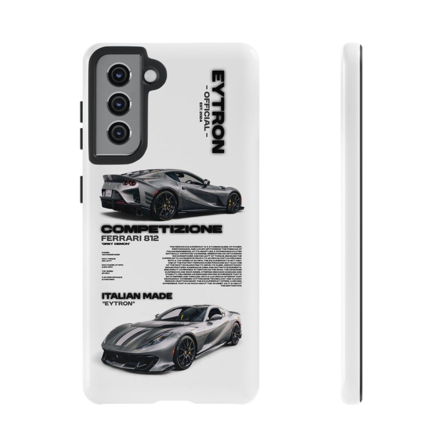 "Grey Demon" Sturdy Case