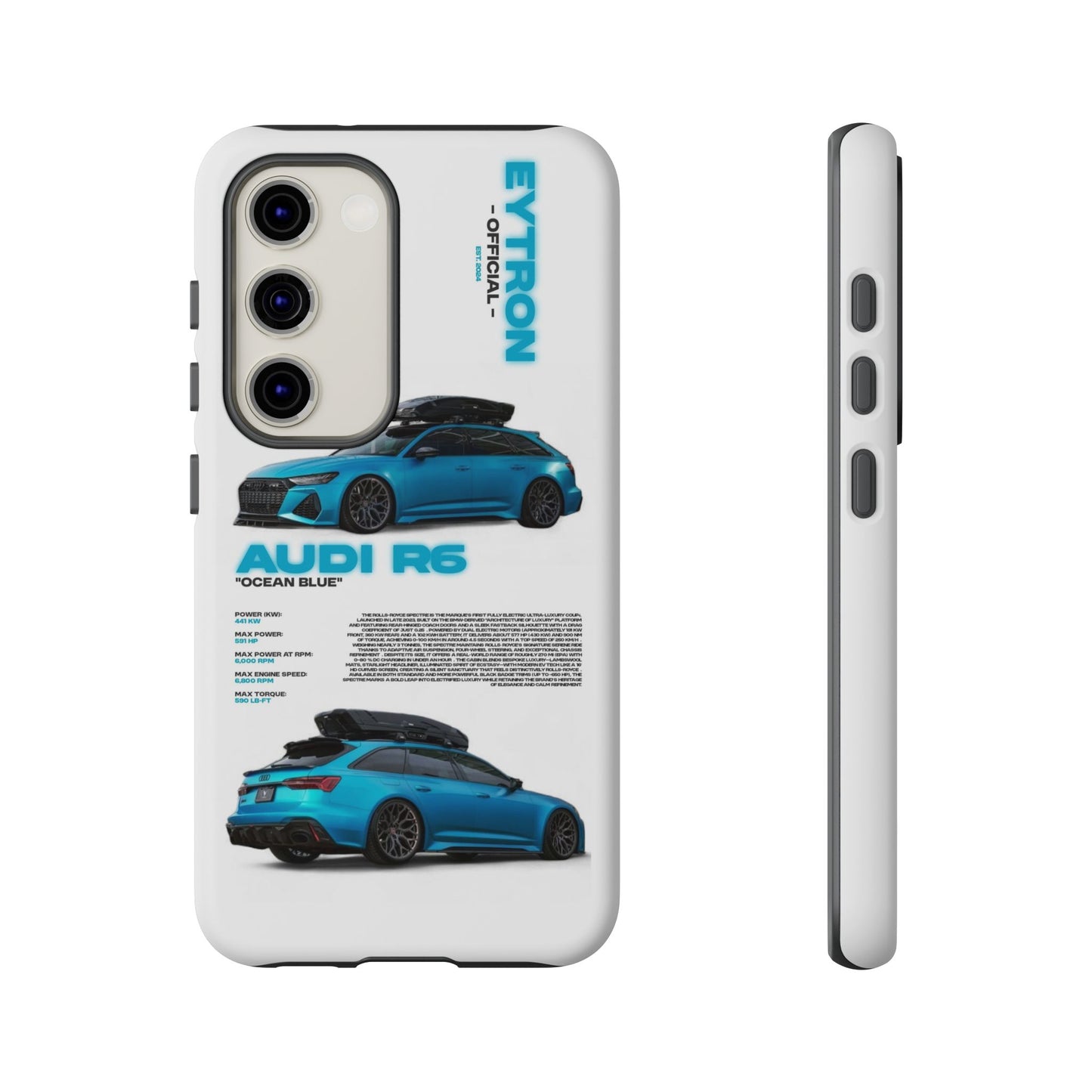 "Ocean Blue R6" Sturdy Case