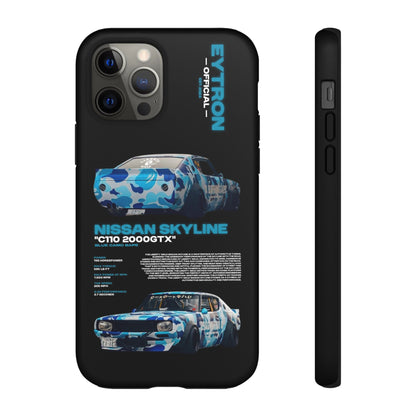 "Blue Camo Bape" Sturdy Case