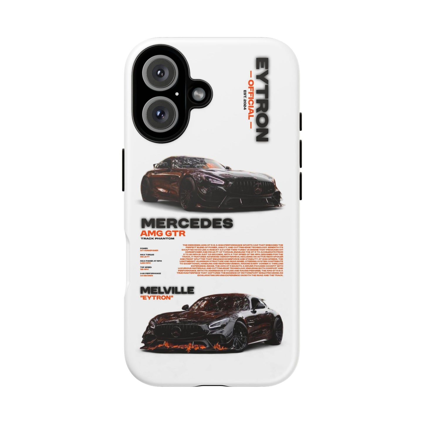 "Track Phantom" Sturdy Case