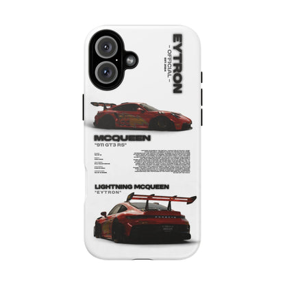 "McQueen" White Tough Case