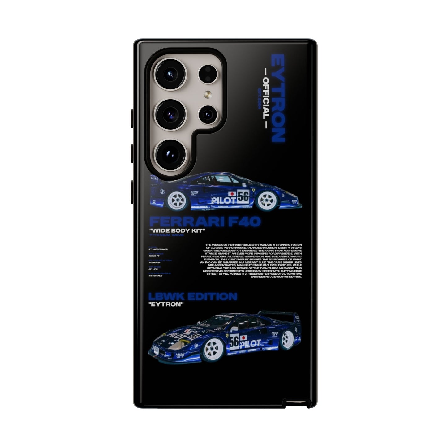 "Titanium Wave" Sturdy Case