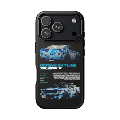 "Blue Camo Bape" Sturdy Case