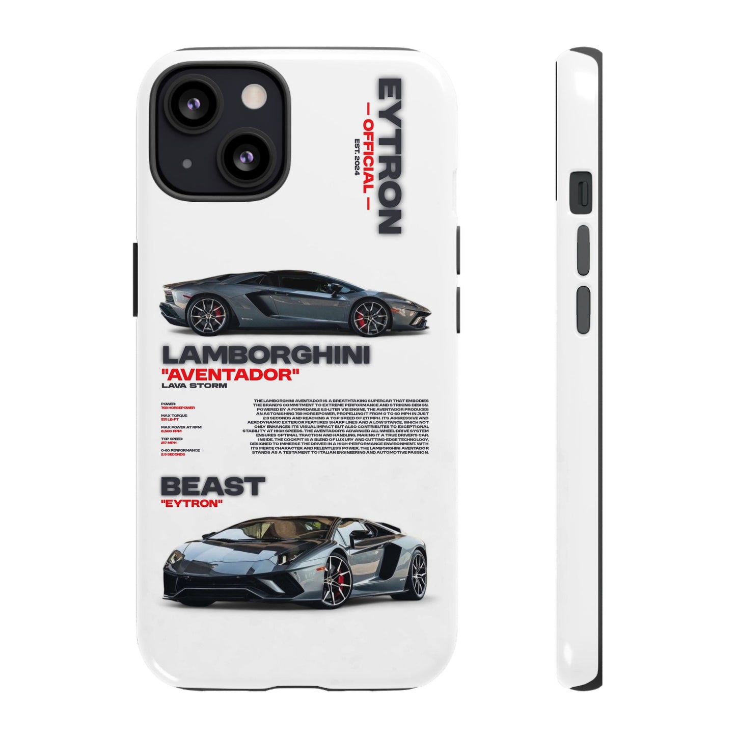 "Lava Storm" Sturdy Case