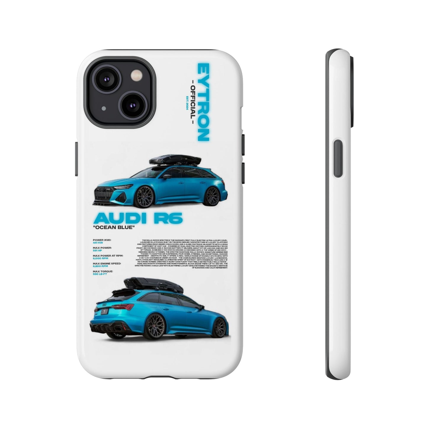 "Ocean Blue R6" Sturdy Case