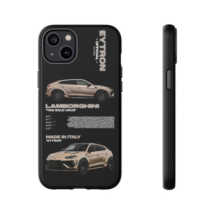 "Tan Gold Urus" Sturdy Case