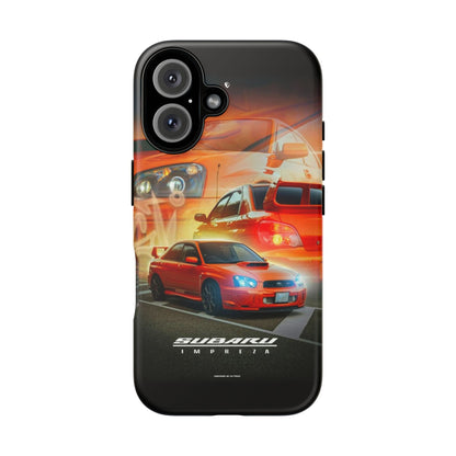 "Orange Impreza" JDM Case