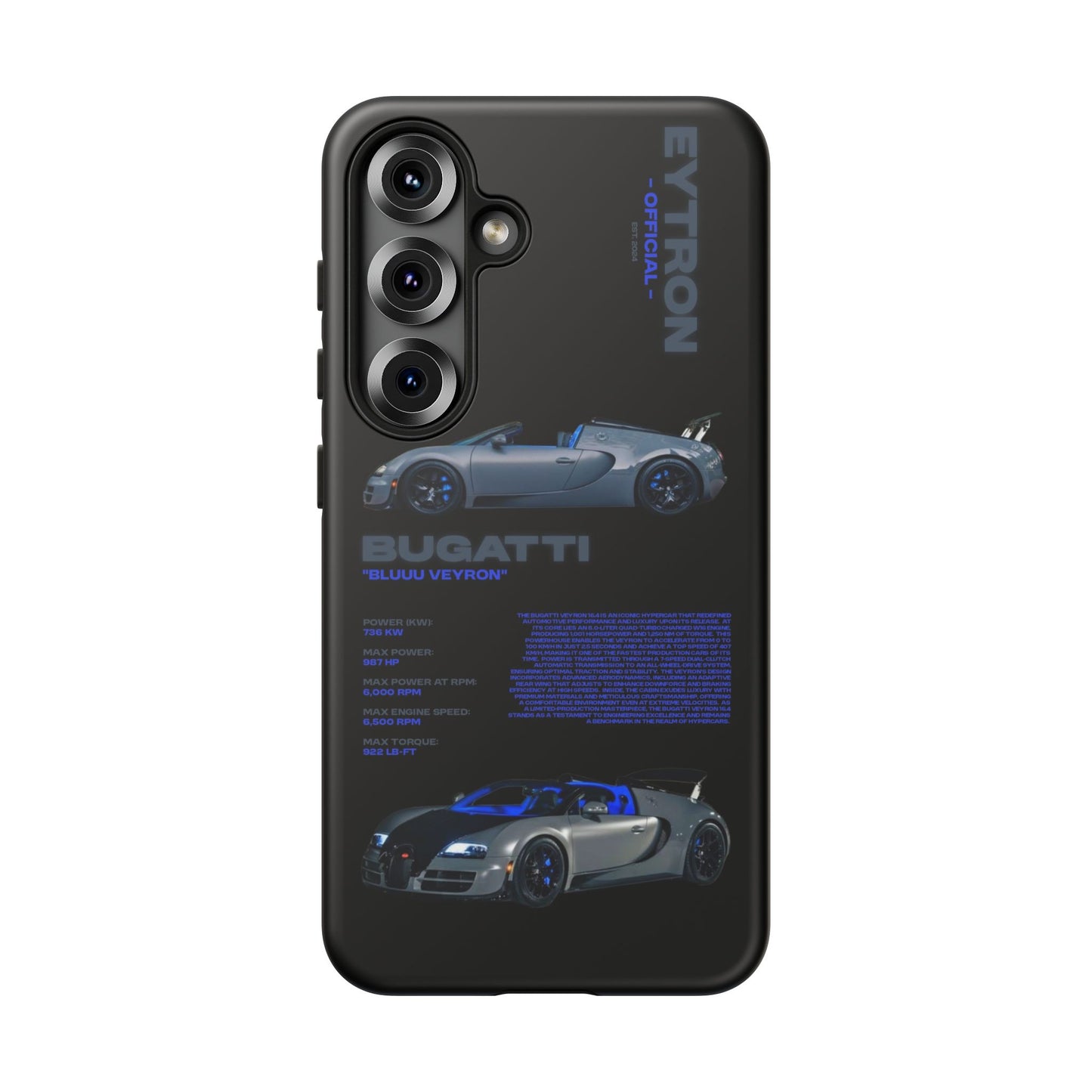 "Bluuu Veyron" Sturdy Case