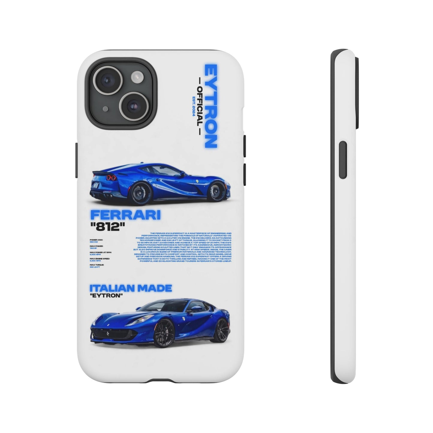 "Blue Thunder" Sturdy Case