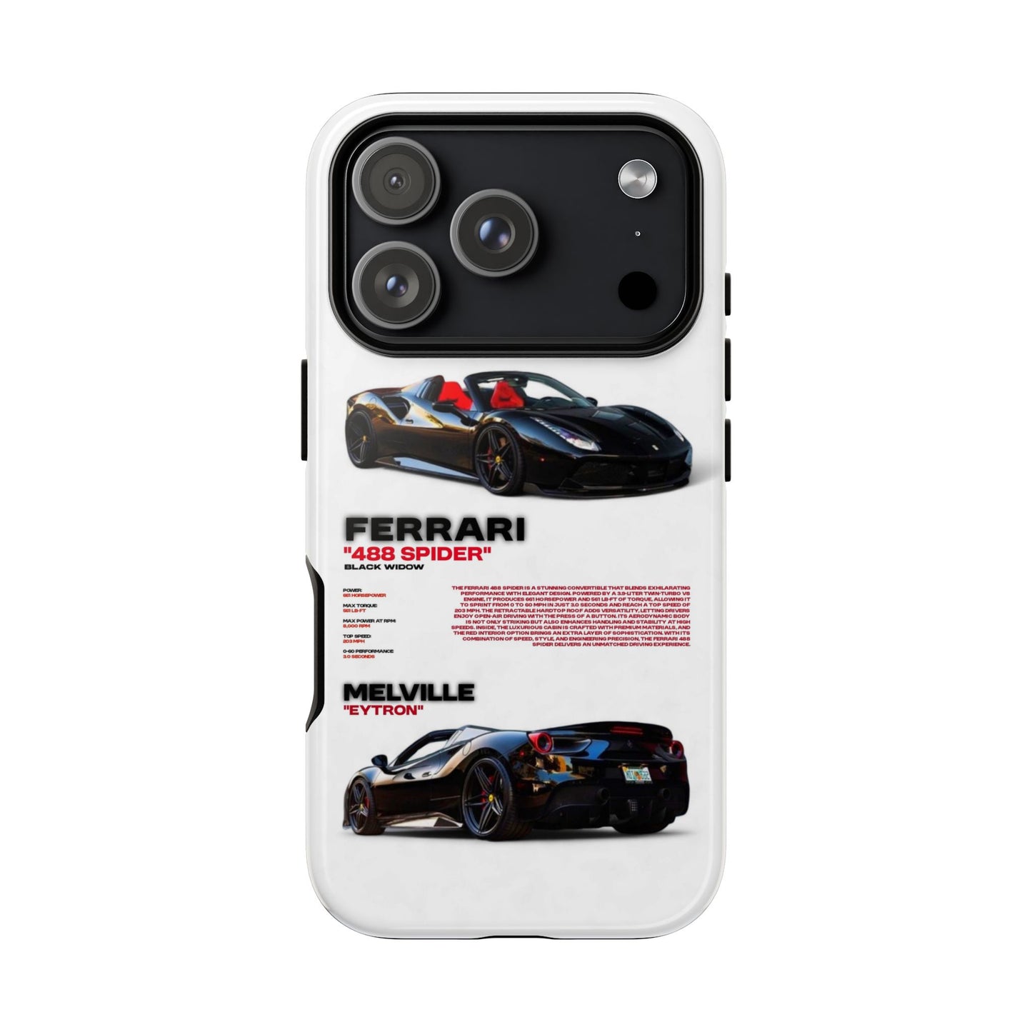 "Black Widow" Sturdy Case