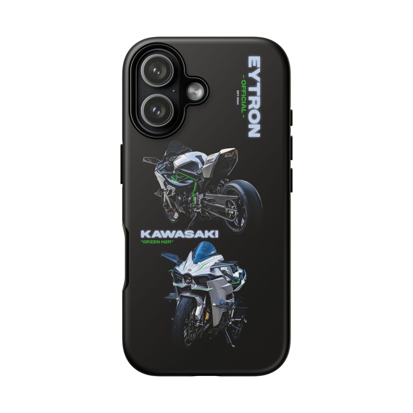 "Green H2R" Moto Case