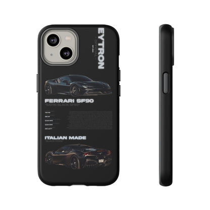 "Satin Black SF90" Sturdy Case