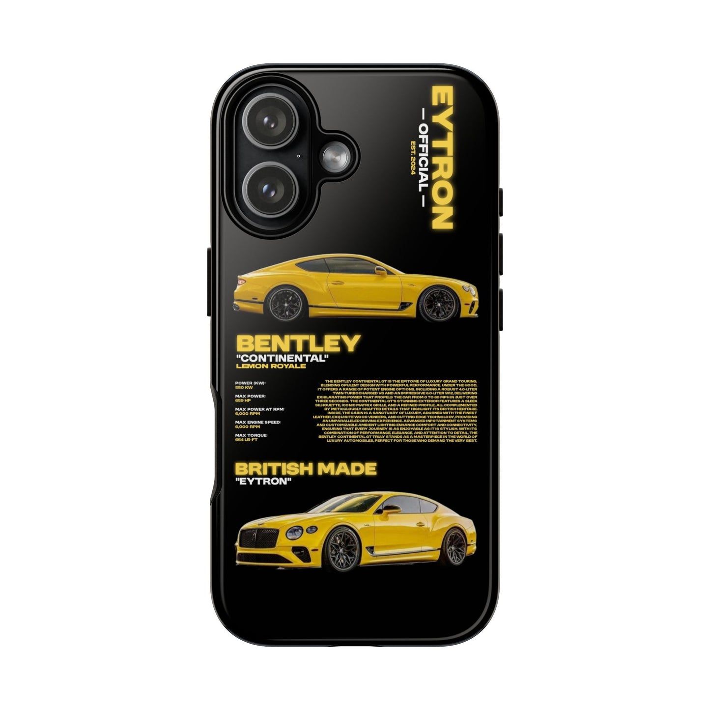 "Lemon Royale" Sturdy Case