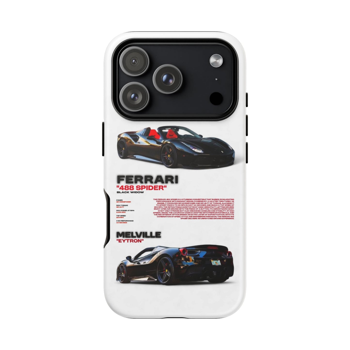 "Black Widow" Sturdy Case