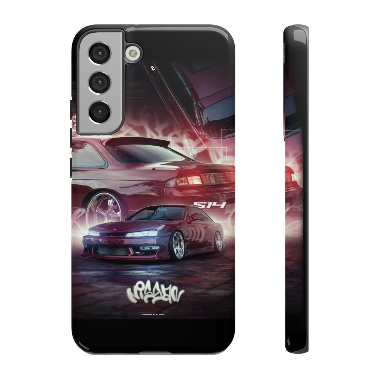 "Wine Red S14" JDM Case