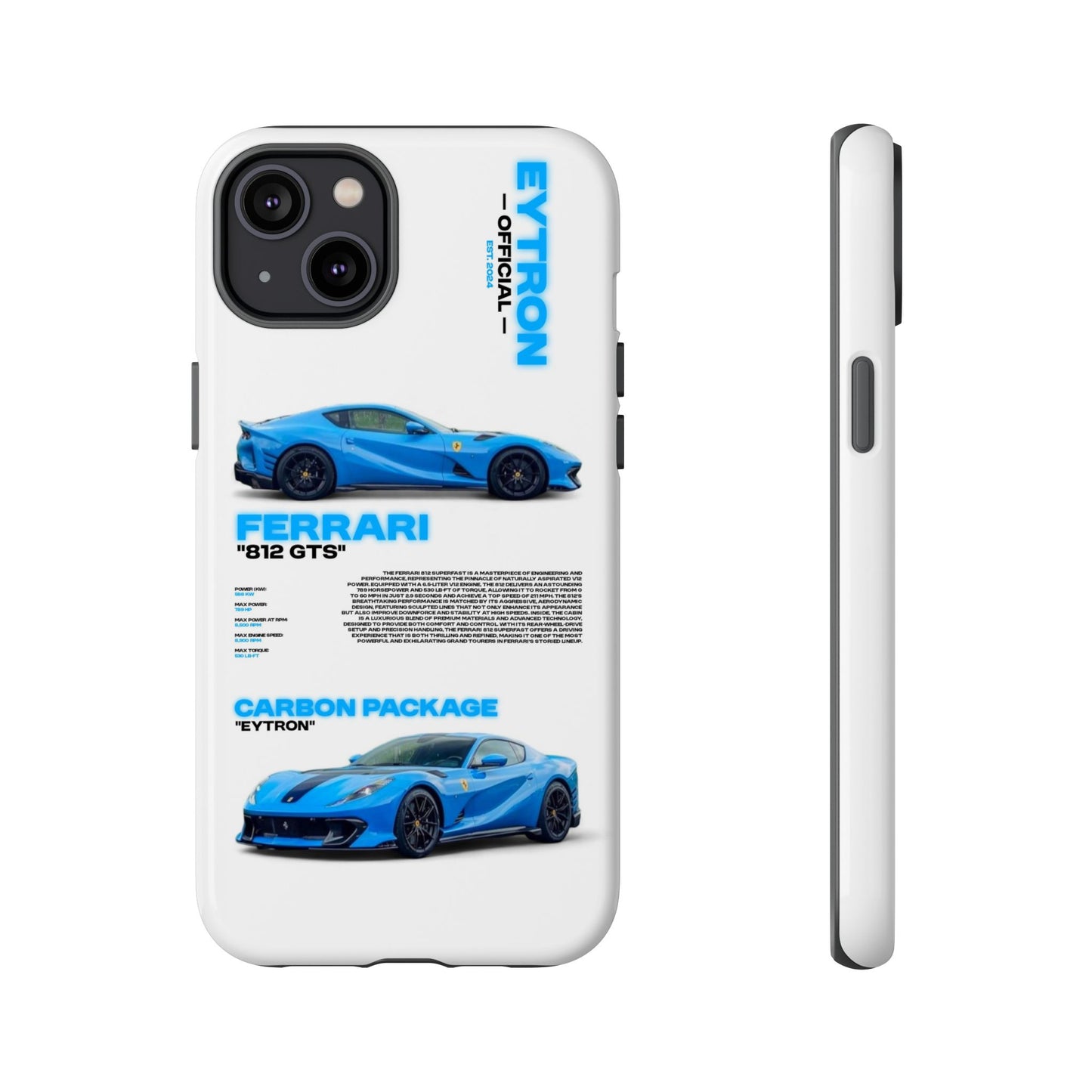 "Azure Bullet" Sturdy Case