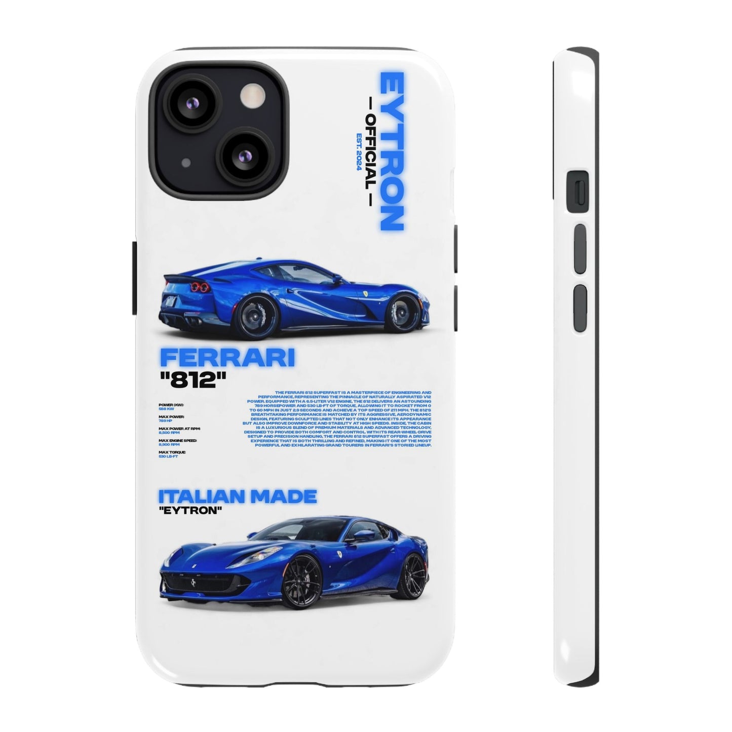 "Blue Thunder" Sturdy Case