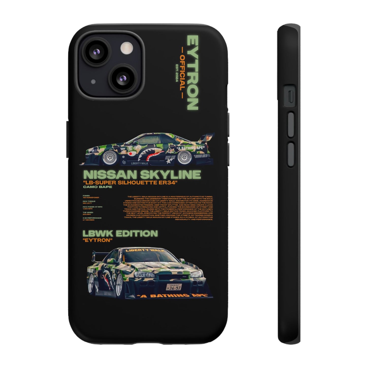 "Green Camo Bape" Sturdy Case