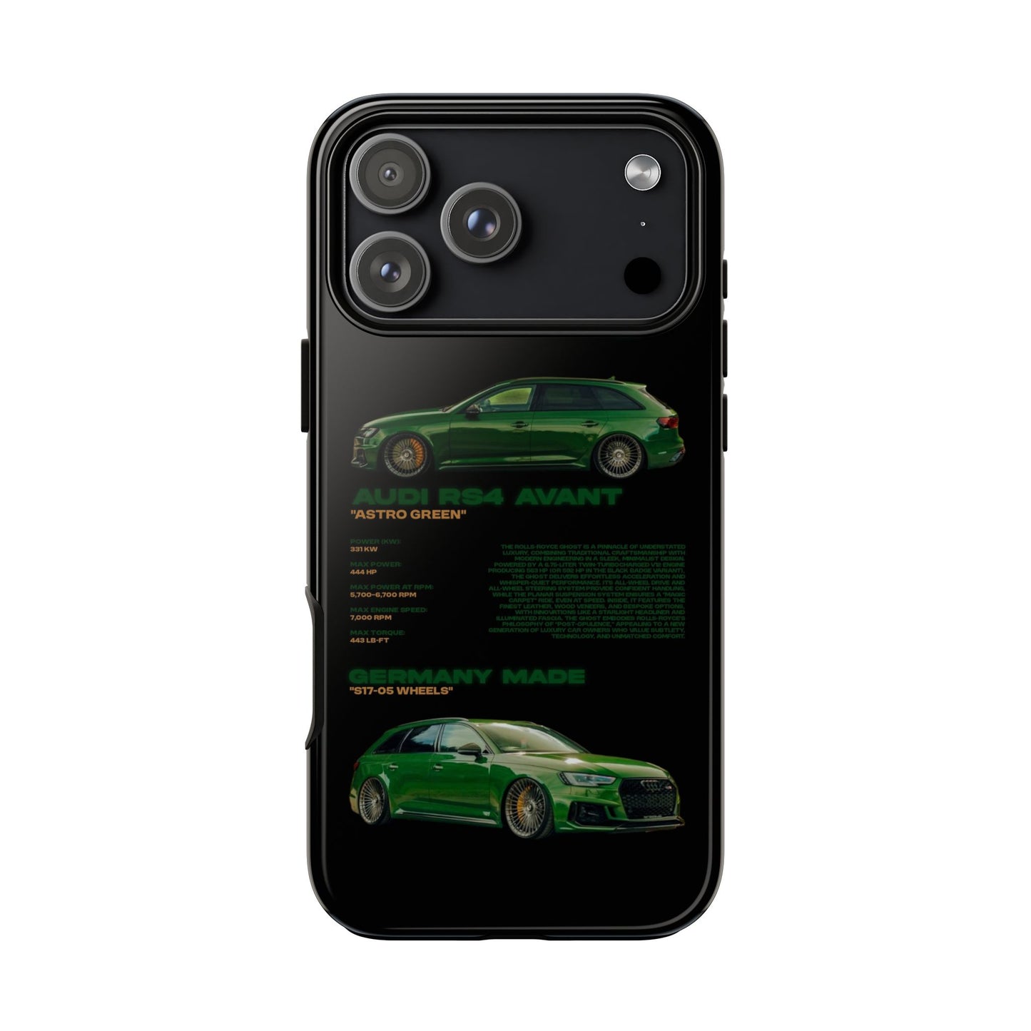 "Astro Green" Sturdy Case