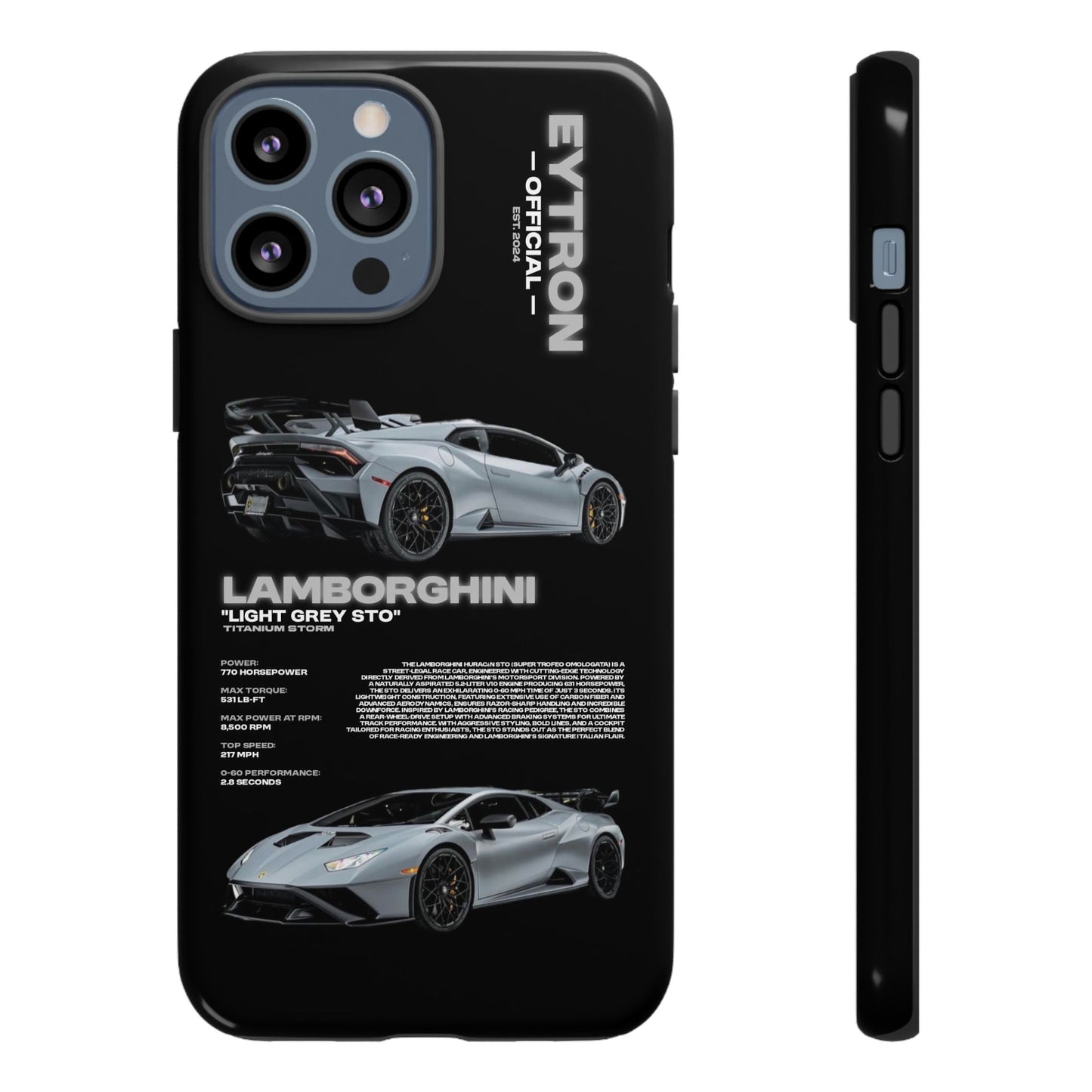 "Titanium Storm" Sturdy Case