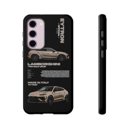 "Tan Gold Urus" Sturdy Case