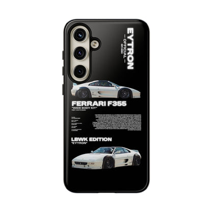 "Fiery White Moon" Sturdy Case