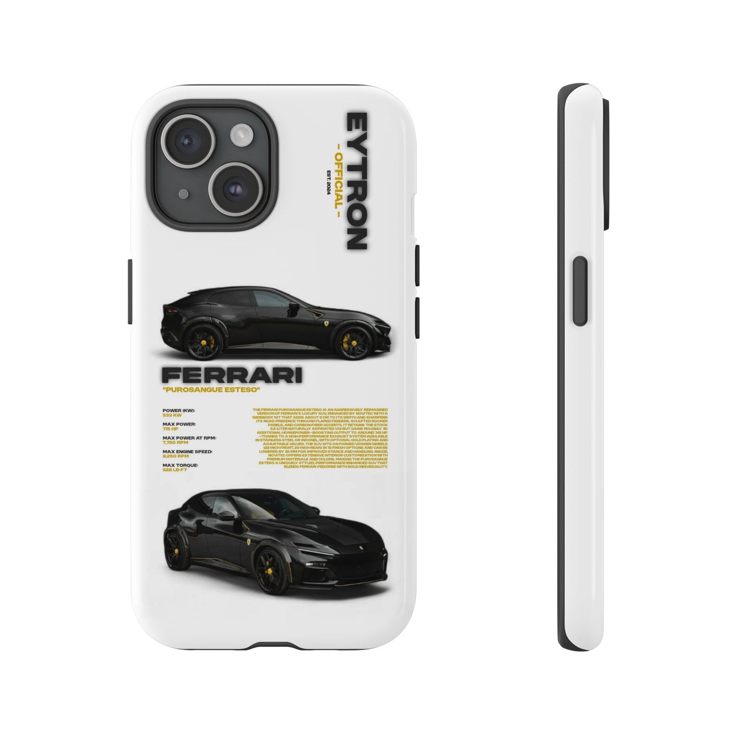 "Purosangue Esteso" Sturdy Case