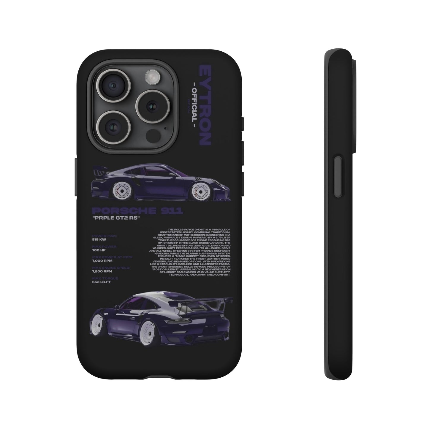 "PRPLE GT2 RS" Sturdy Case