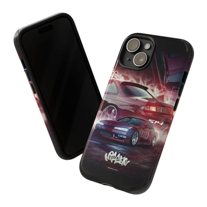 "Wine Red S14" JDM Case