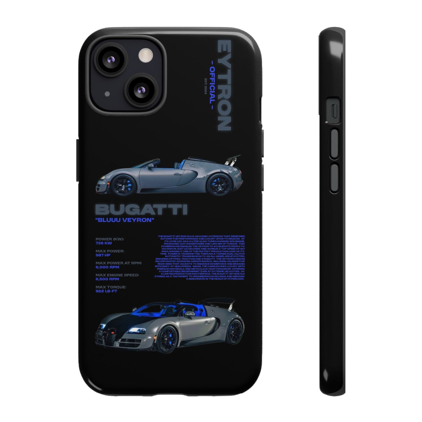 "Bluuu Veyron" Sturdy Case