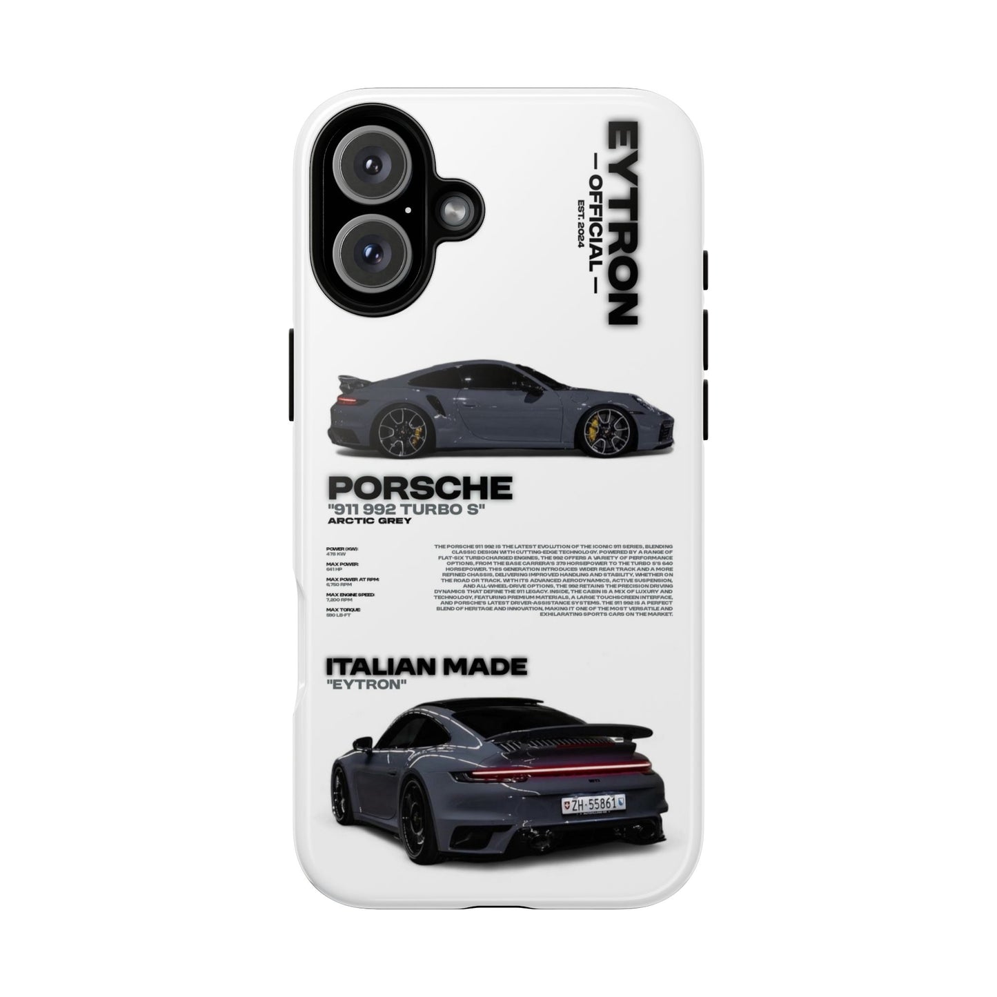 "Arctic Grey" Sturdy Case