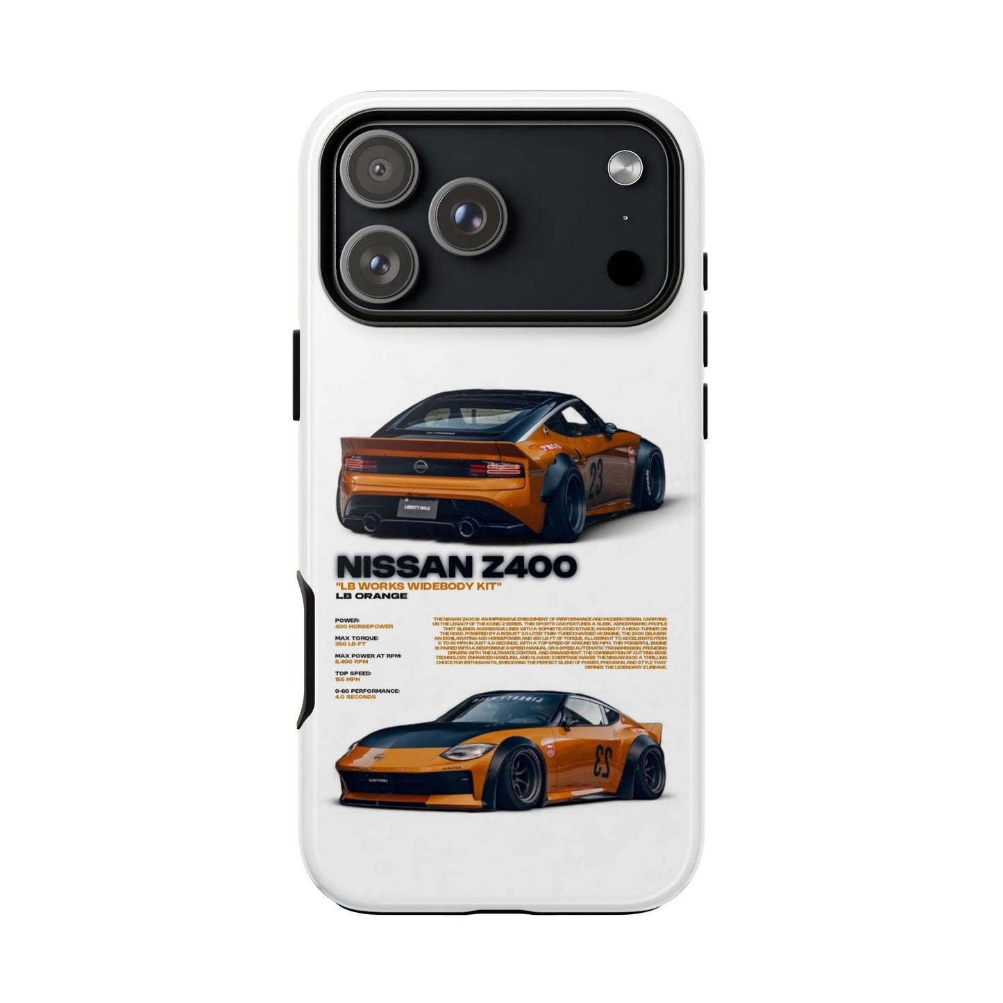 "LB Orange" Sturdy Case