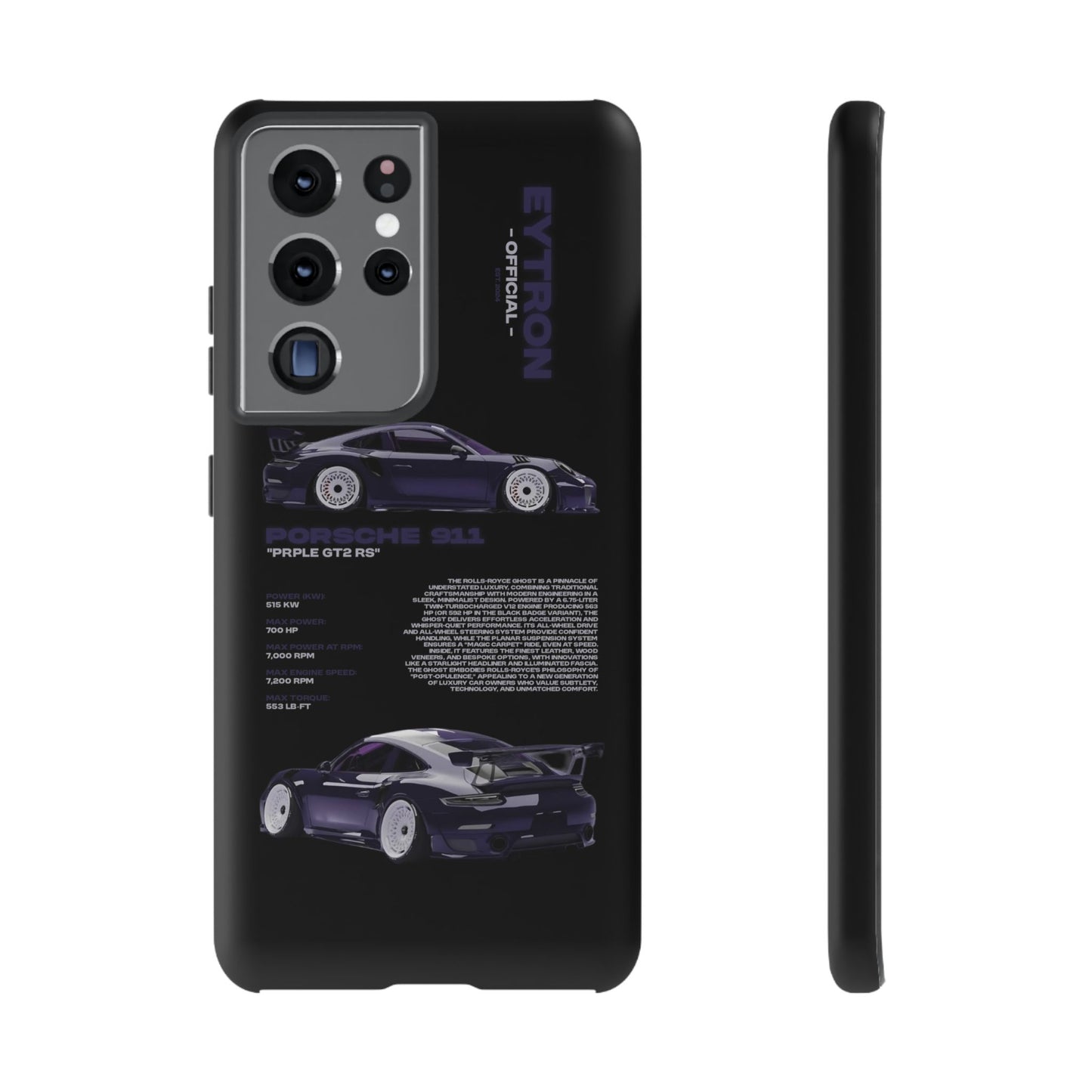 "PRPLE GT2 RS" Sturdy Case