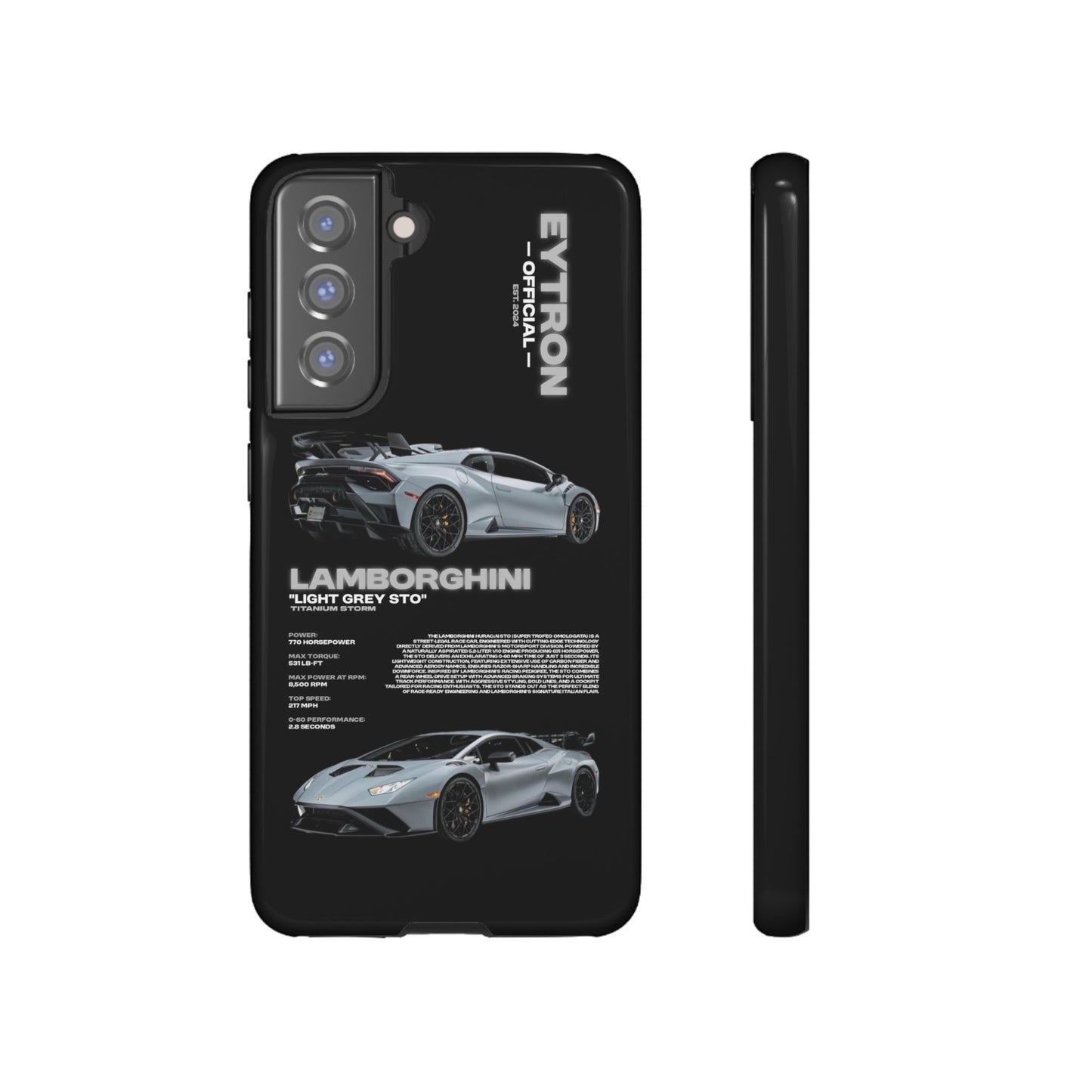"Titanium Storm" Sturdy Case
